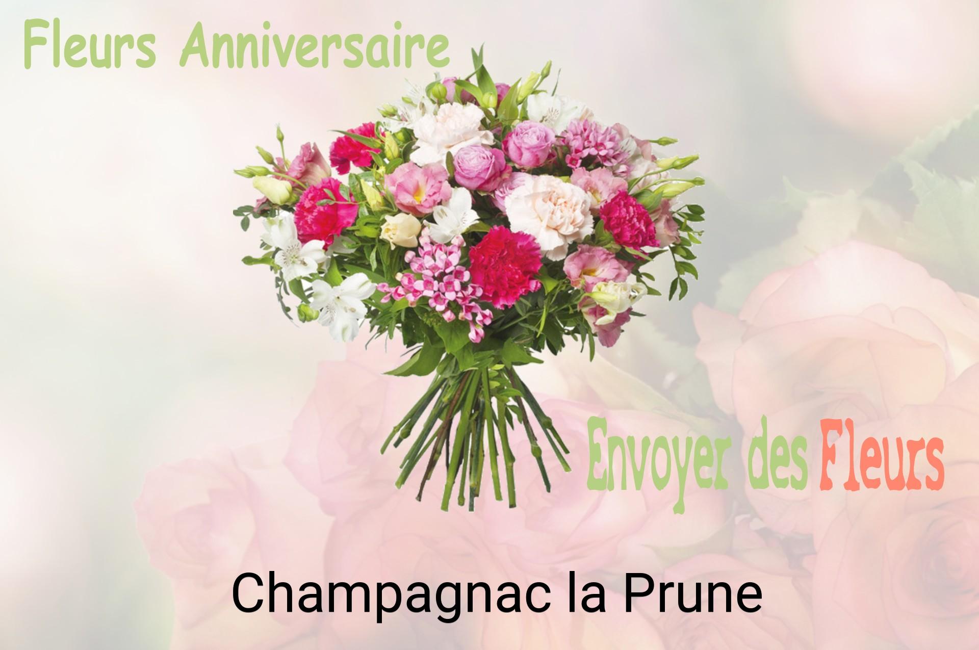 Bouquet de fleurs d’anniversaire livré à Champagnac-la-Prune
